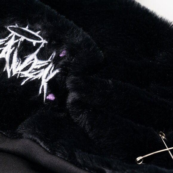 ACDC RAG - Baby Punk Devil Punk Cat Ear Faux Fur Hat